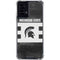 Michigan State University Black and White Stripes Moto G Power 5G (2024) Clear Case