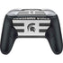 Michigan State University Black and White Stripes Nintendo Switch 2 (2025) Pro Controller Skin