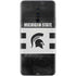 Michigan State University Black and White Stripes OnePlus 7 Pro Skin