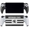 Michigan State University Black and White Stripes PlayStation Portal Remote Player Skin