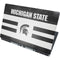 Michigan State University Black and White Stripes Dell Precision Skin