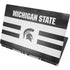 Michigan State University Black and White Stripes Dell Precision Skin