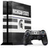 Michigan State University Black and White Stripes PlayStation PS4 Skins