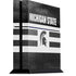 Michigan State University Black and White Stripes PlayStation PS4 Skins