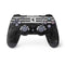 Michigan State University Black and White Stripes PS4 Controller Skin
