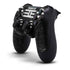 Michigan State University Black and White Stripes PS4 Pro/Slim Controller Skin