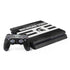 Michigan State University Black and White Stripes PlayStation PS4 Skins
