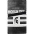 Michigan State University Black and White Stripes PS5 Pro Console Skin