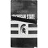 Michigan State University Black and White Stripes PS5 Pro Console Skin