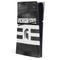 Michigan State University Black and White Stripes PS5 Slim Digital Edition Console Skin