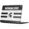 Michigan State University Black and White Stripes Surface Laptop 7 13.8in Skin