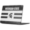 Michigan State University Black and White Stripes Surface Laptop 7 15in Skin