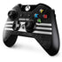 Michigan State University Black and White Stripes Xbox One Controller Skin