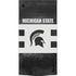 Michigan State University Black and White Stripes XBox Series X Digital Edition Console Skin