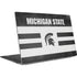 Michigan State University Black and White Stripes Dell XPS Skin