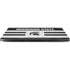 Michigan State University Black and White Stripes Dell XPS Skin