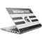 Michigan State University Black and White Stripes HP ZBook Fury 16 G10 Skin