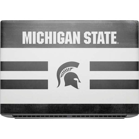Michigan State University Black and White Stripes HP ZBook Fury 16 G10 Skin