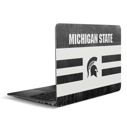 Michigan State University Black and White Stripes Zenbook UX305FA 13.3in Skin