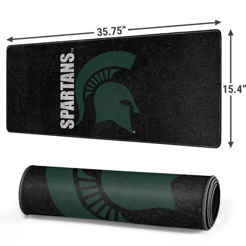 Michigan State University Bold Spartans Logo Gaming Mouse Pad
