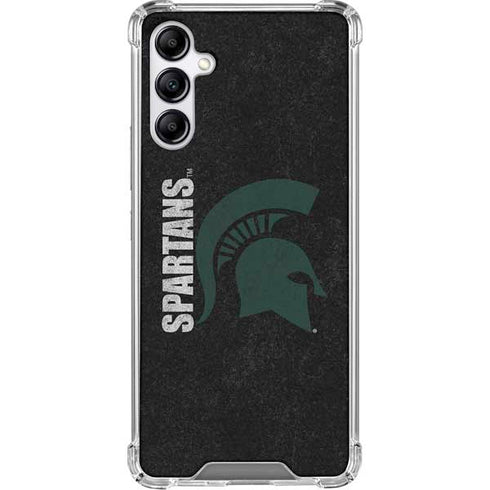 Michigan State University Bold Spartans Logo Gabb Phone 4 Clear Case