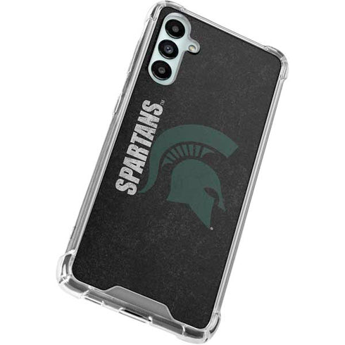 Michigan State University Bold Spartans Logo Gabb Phone 4 Clear Case