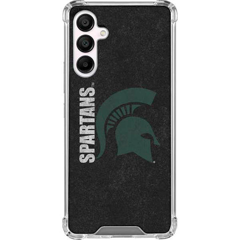 Michigan State University Bold Spartans Logo Galaxy A16 5G Clear Case