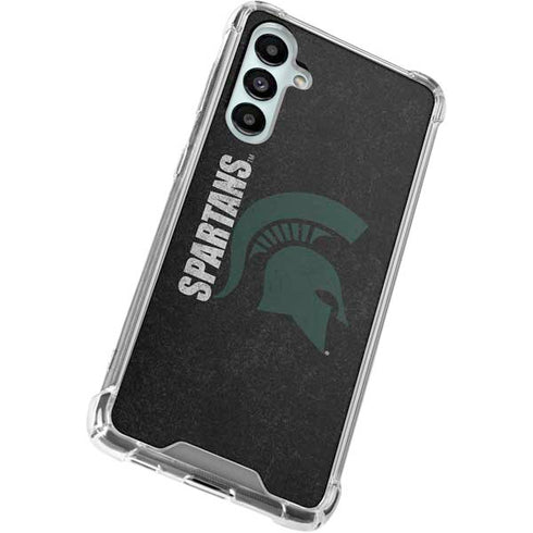 Michigan State University Bold Spartans Logo Galaxy A16 5G Clear Case