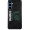 Michigan State University Bold Spartans Logo Galaxy A35 5G Clear Case