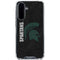 Michigan State University Bold Spartans Logo Galaxy A36 5G Clear Case