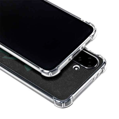 Michigan State University Bold Spartans Logo Galaxy A36 5G Clear Case