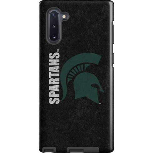 Michigan State University Bold Spartans Logo Galaxy Cases
