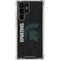 Michigan State University Bold Spartans Logo Galaxy S23 Ultra Clear Case