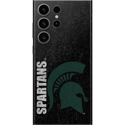 Michigan State University Bold Spartans Logo Galaxy Skins