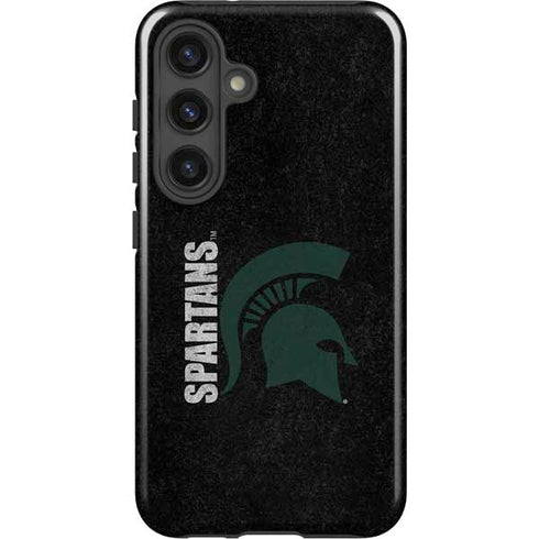 Michigan State University Bold Spartans Logo Galaxy S25 Impact Case