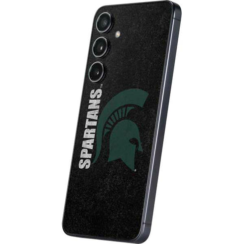 Michigan State University Bold Spartans Logo Galaxy S25 Skin
