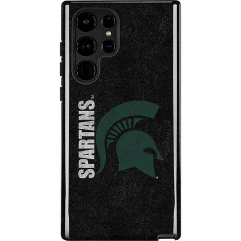 Michigan State University Bold Spartans Logo Galaxy Cases