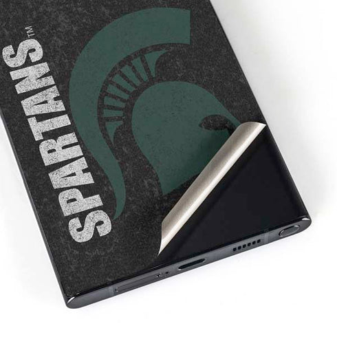 Michigan State University Bold Spartans Logo Galaxy S24 Ultra Skin