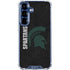 Michigan State University Bold Spartans Logo Galaxy S25 Plus Clear Case
