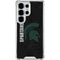 Michigan State University Bold Spartans Logo Galaxy S25 Ultra Clear Case