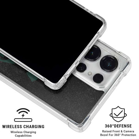 Michigan State University Bold Spartans Logo Galaxy S25 Ultra Clear Case
