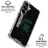 Michigan State University Bold Spartans Logo Galaxy S26 Clear Case