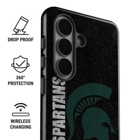 Michigan State University Bold Spartans Logo Galaxy S26 Impact Case