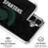 Michigan State University Bold Spartans Logo Galaxy S26 Plus Clear Case