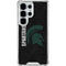 Michigan State University Bold Spartans Logo Galaxy S26 Ultra Clear Case