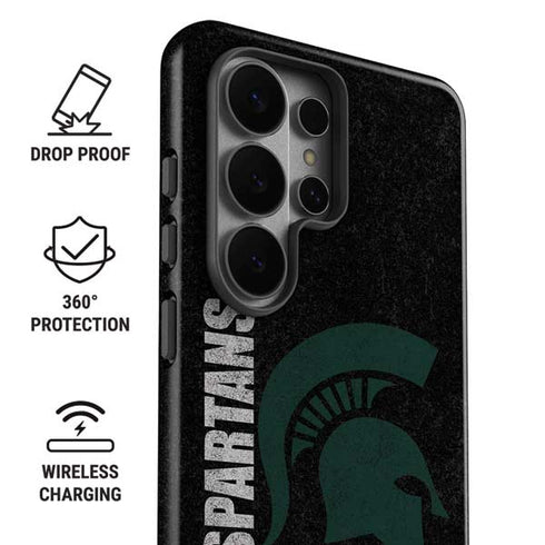 Michigan State University Bold Spartans Logo Galaxy S26 Ultra Impact Case