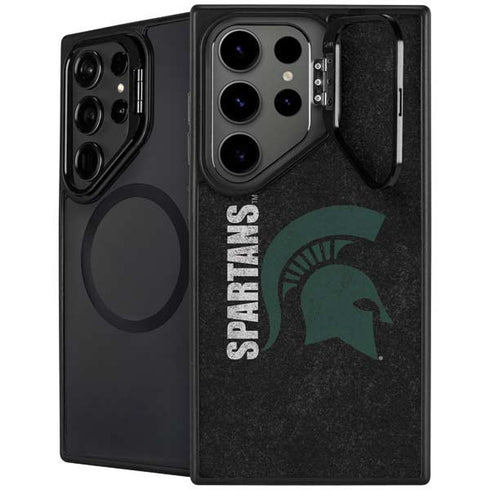 Michigan State University Bold Spartans Logo Galaxy S26 Ultra Kickstand Case