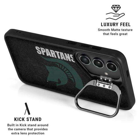 Michigan State University Bold Spartans Logo Galaxy S26 Ultra Kickstand Case