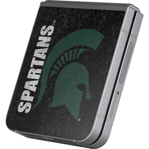 Michigan State University Bold Spartans Logo Galaxy Z Flip6 Skin