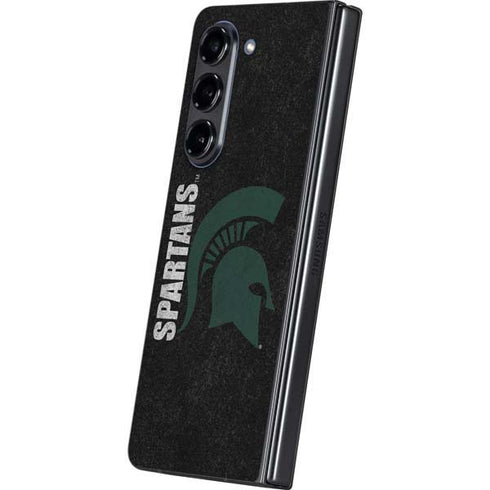 Michigan State University Bold Spartans Logo Galaxy Z Fold5 5G Skin